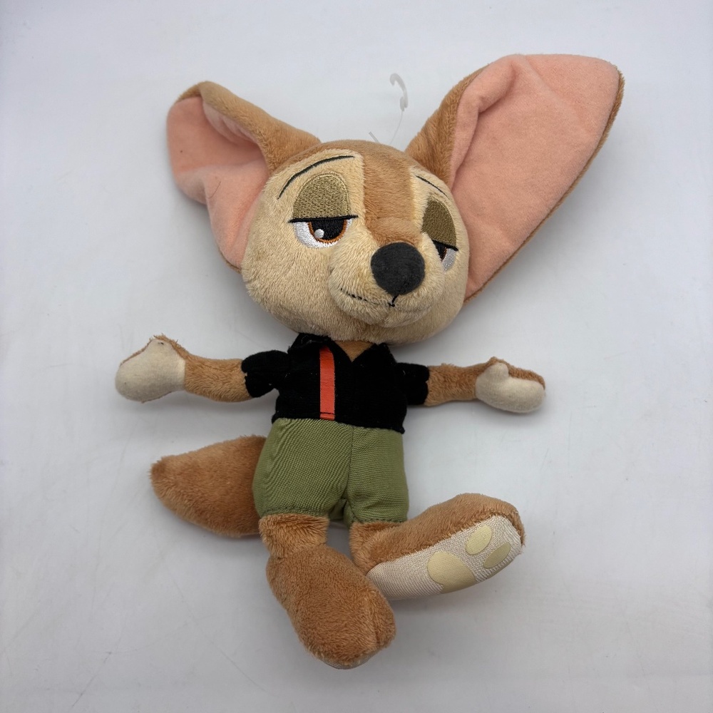 Disney Zootopia Zootropolis Finnick Character 8" Plush Stuffed Animal